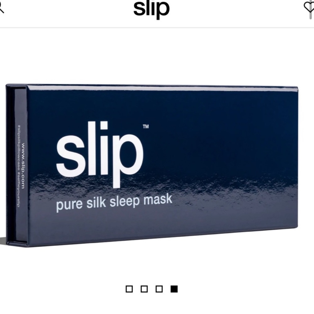 Slip silk sleep mask